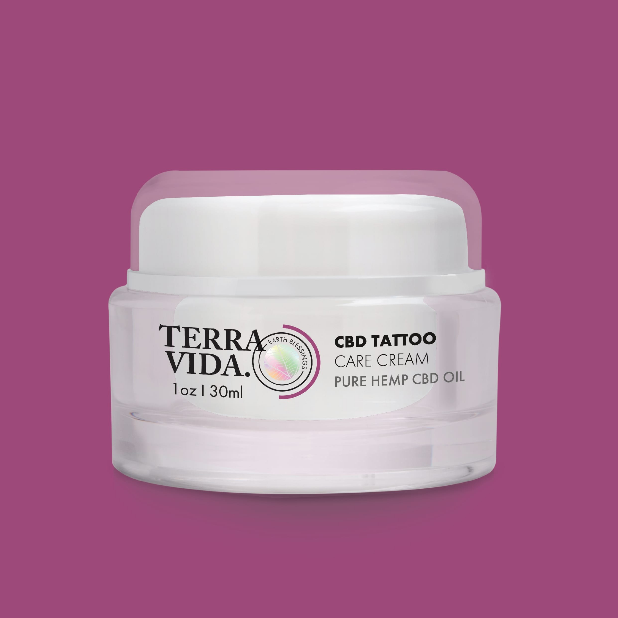 TerraVida Online CBD Tattoo Care Cream Leafly